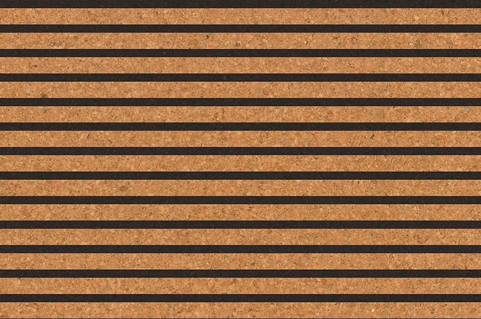 Cork wall panel